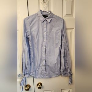 (6T) Banana Republic size medium tall puffed sleeve blouse